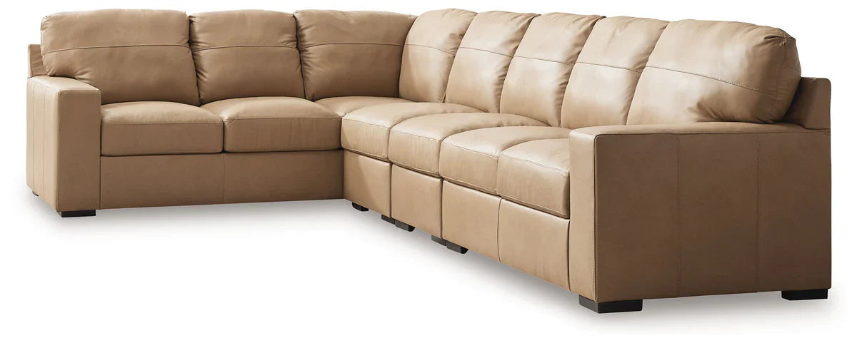 Modern Leather Sectional