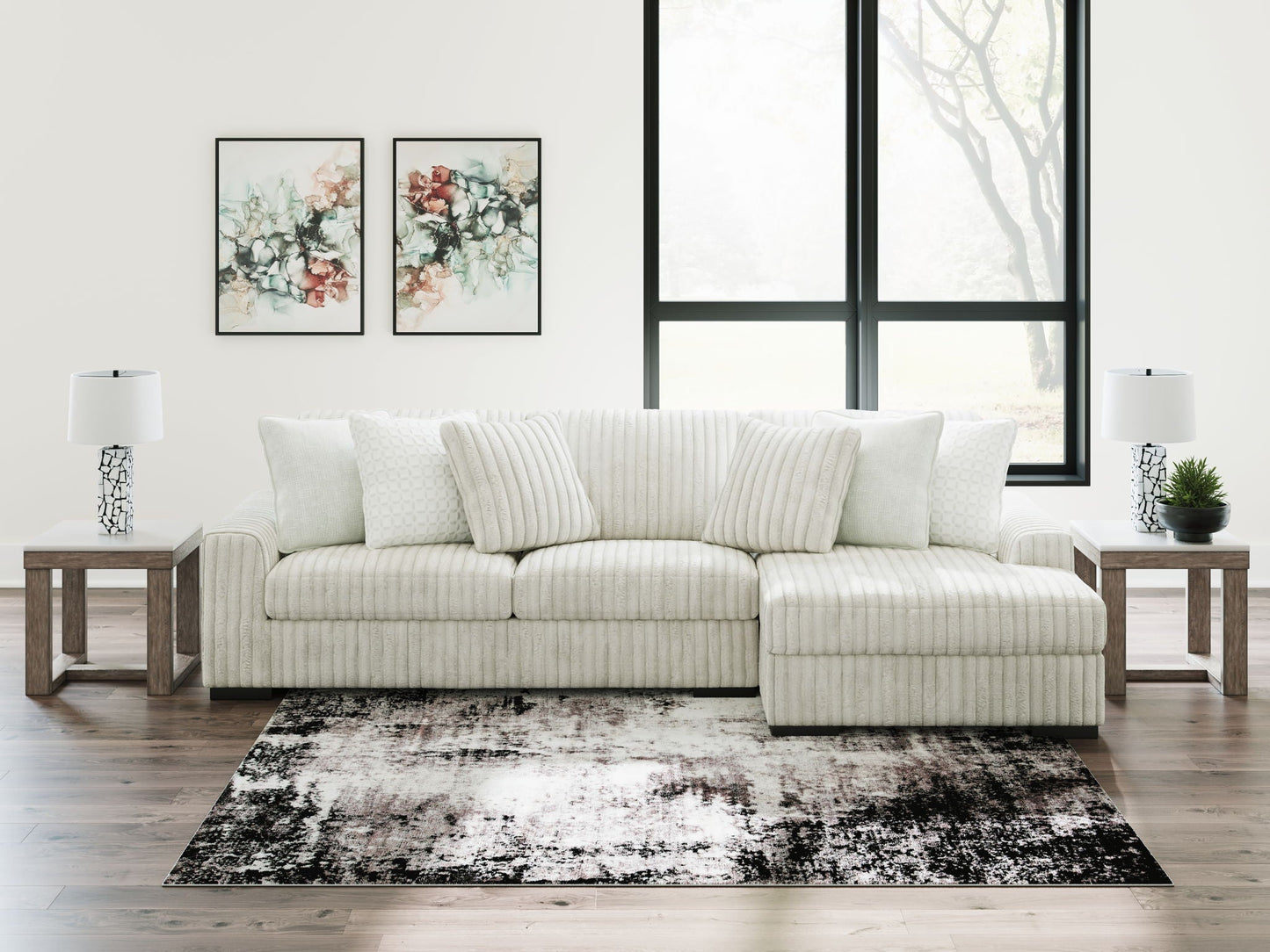 Modern Fabric Sectional