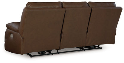 Vonryan - Tobacco - Power Reclining Sofa