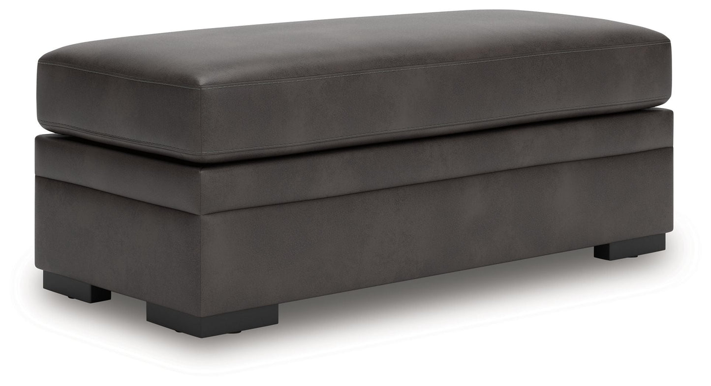 Lofton-Pike - Oversized Accent Ottoman - Shadow