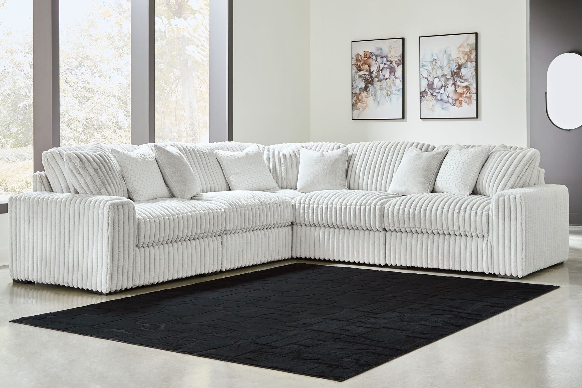 Modern Fabric Sectional