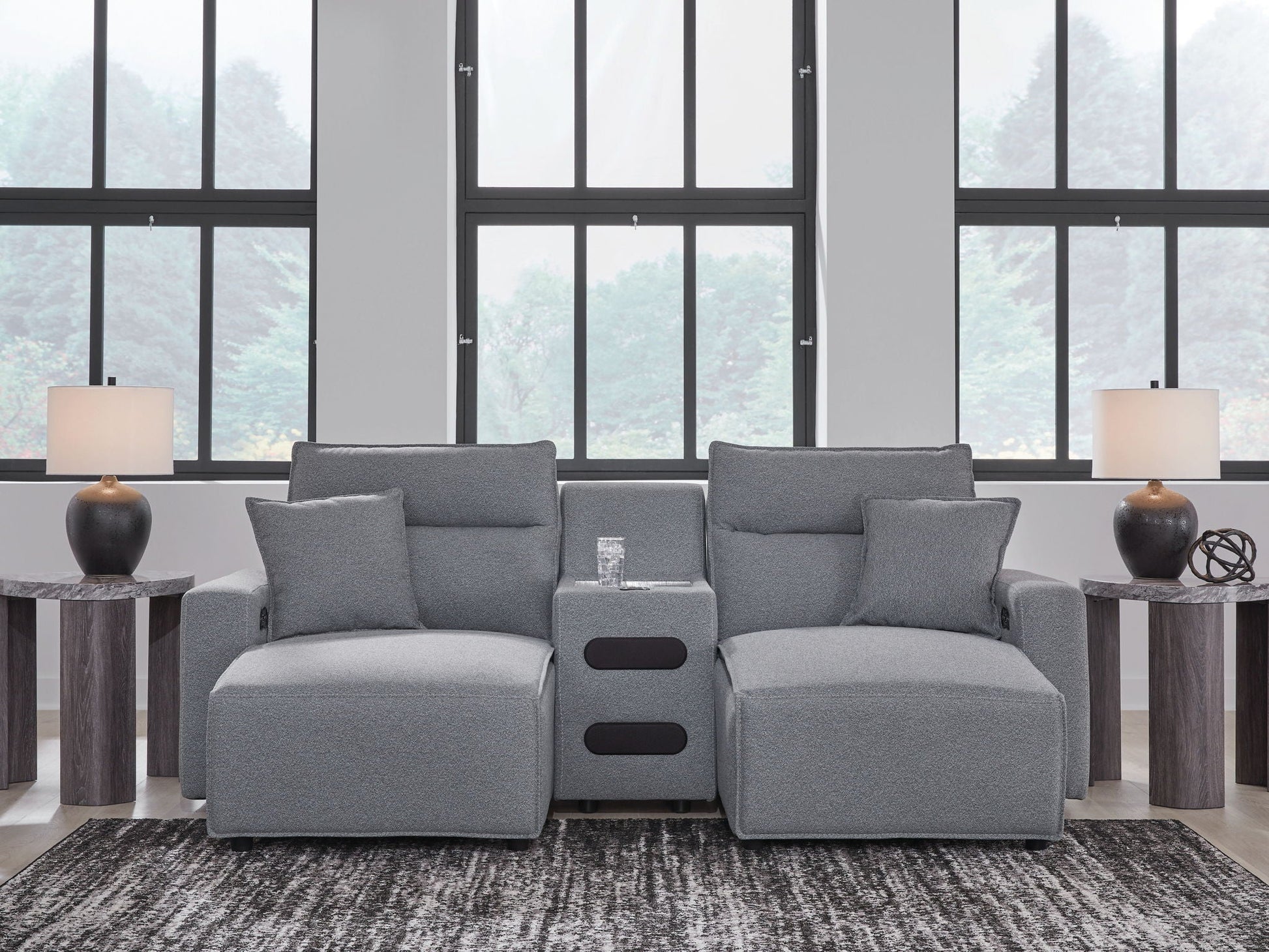 Modern Fabric Sectional