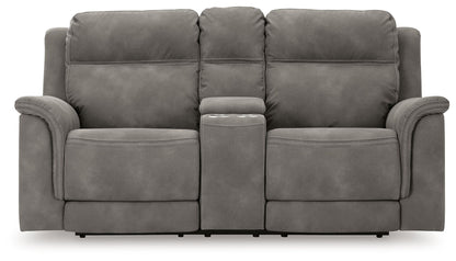 Modern Microfiber Loveseat