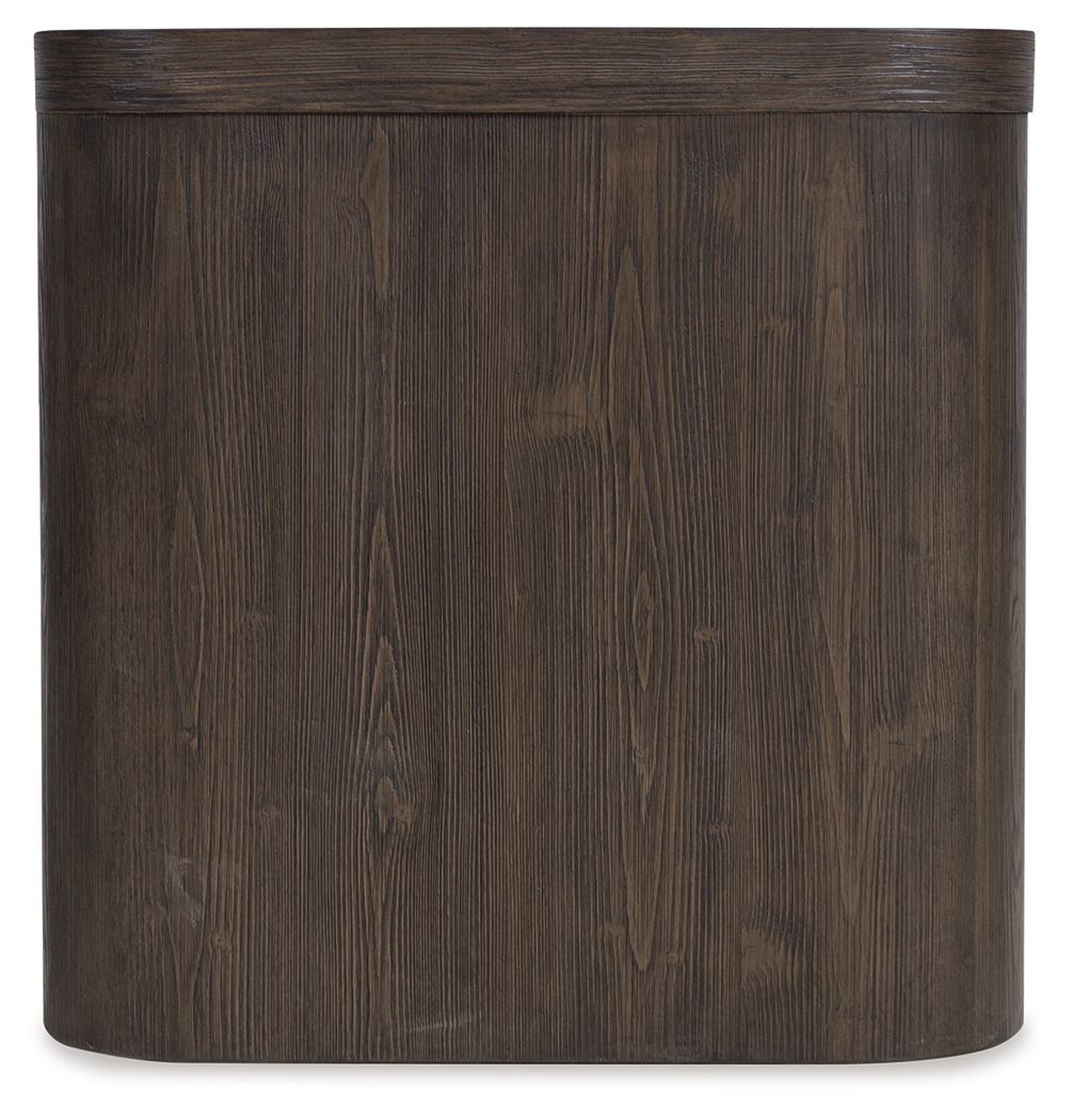 Neo - Square End Table - Rich Brown