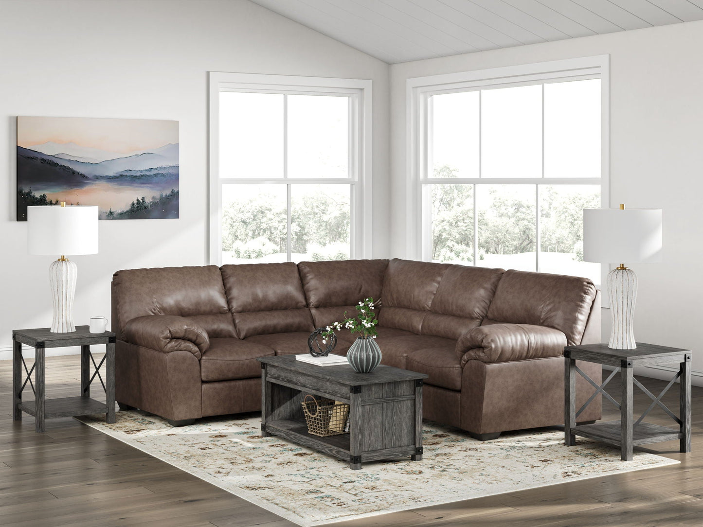 WillowBend Umber Sectional