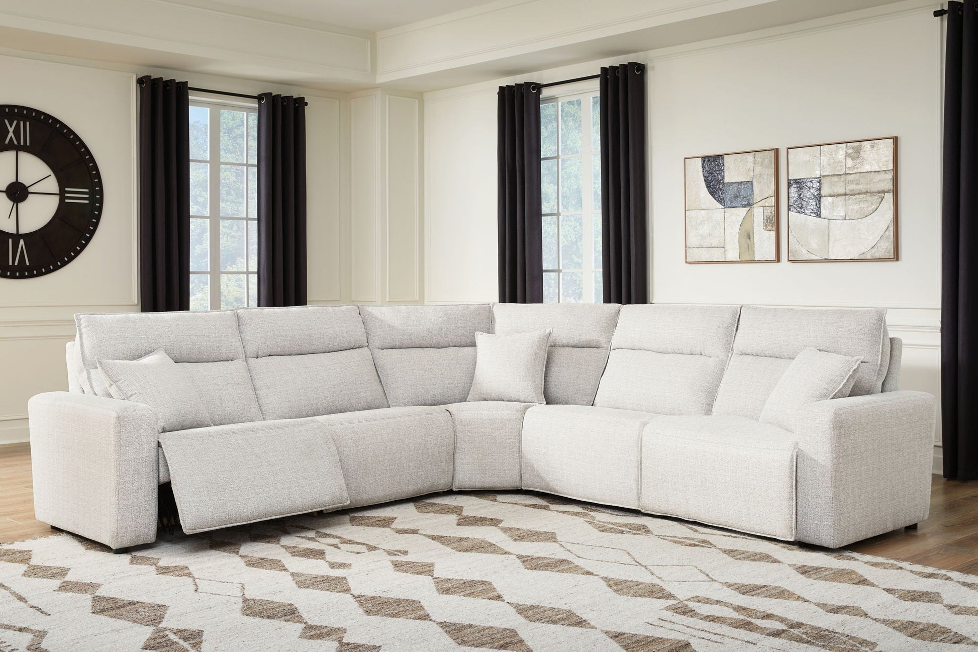 Modern Fabric Sectional
