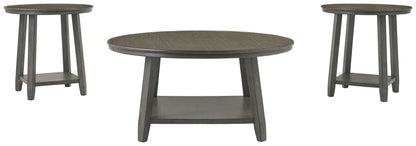 Caitbrook - Occasional Table Set (Set of 3) - Gray