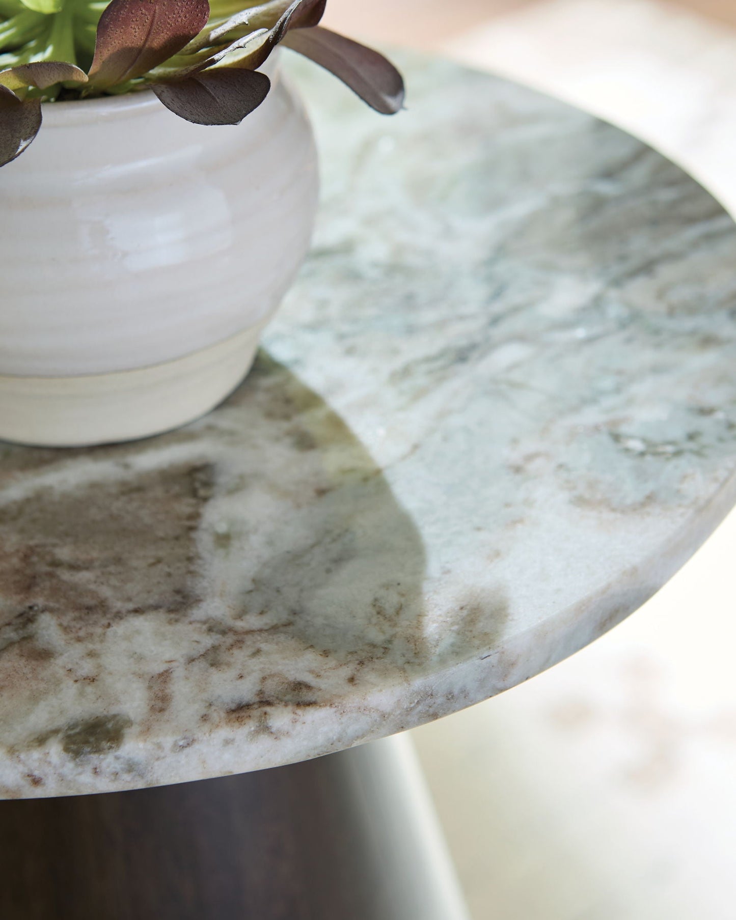 Waltnor - Accent Table - Gray / White / Brown