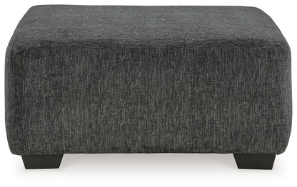 Biddeford - Oversized Accent Ottoman - Shadow