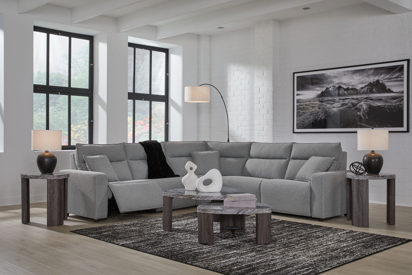 Modern Fabric Sectional