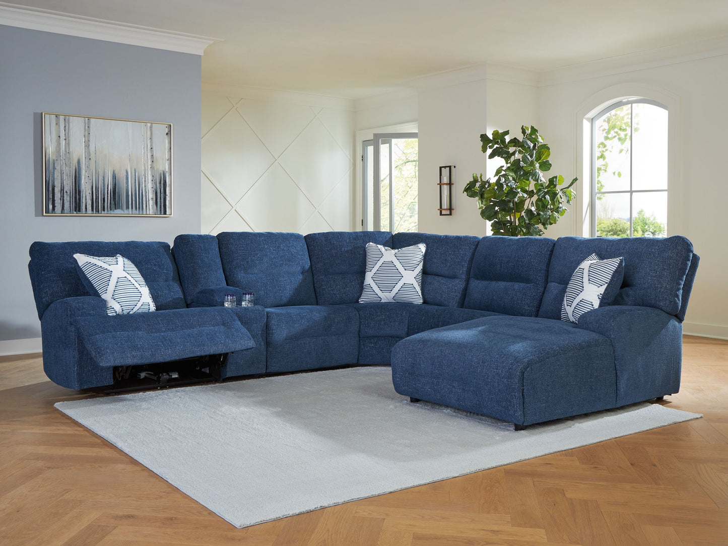 Modern Fabric Sectional