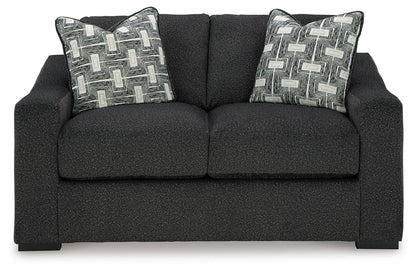 Wryenlynn - Loveseat - Onyx