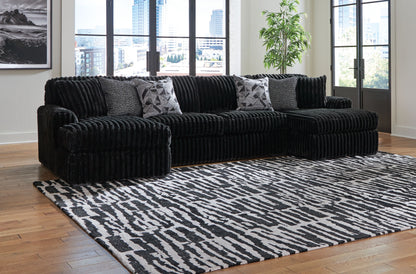 Modern Fabric 4 Piece Living Room Sets