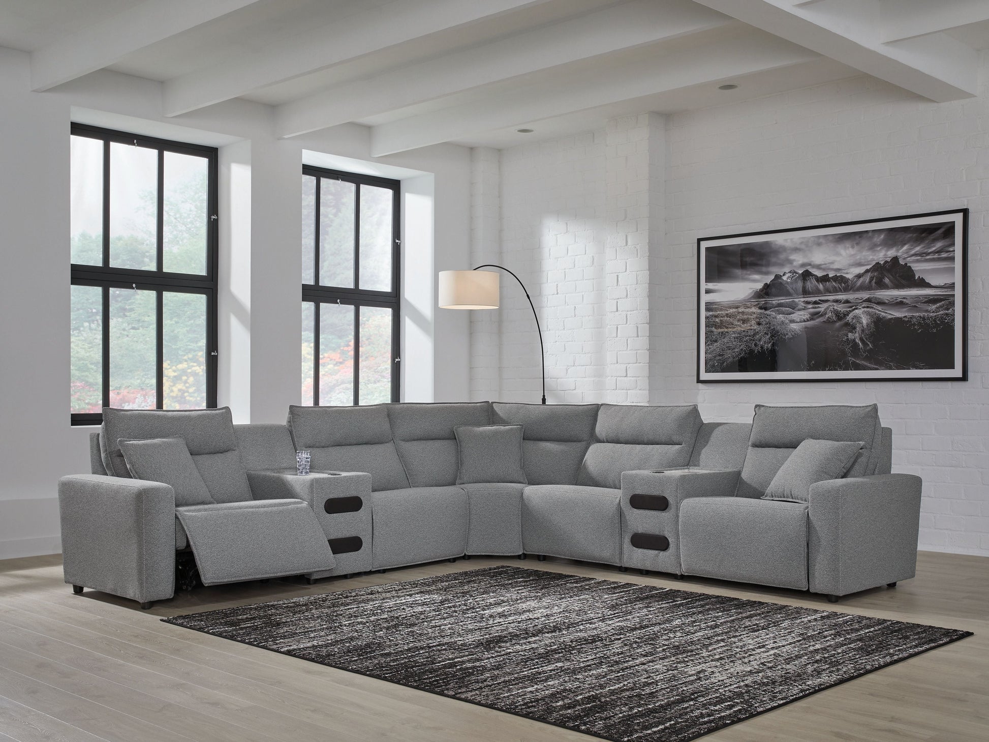 Modern Fabric Sectional