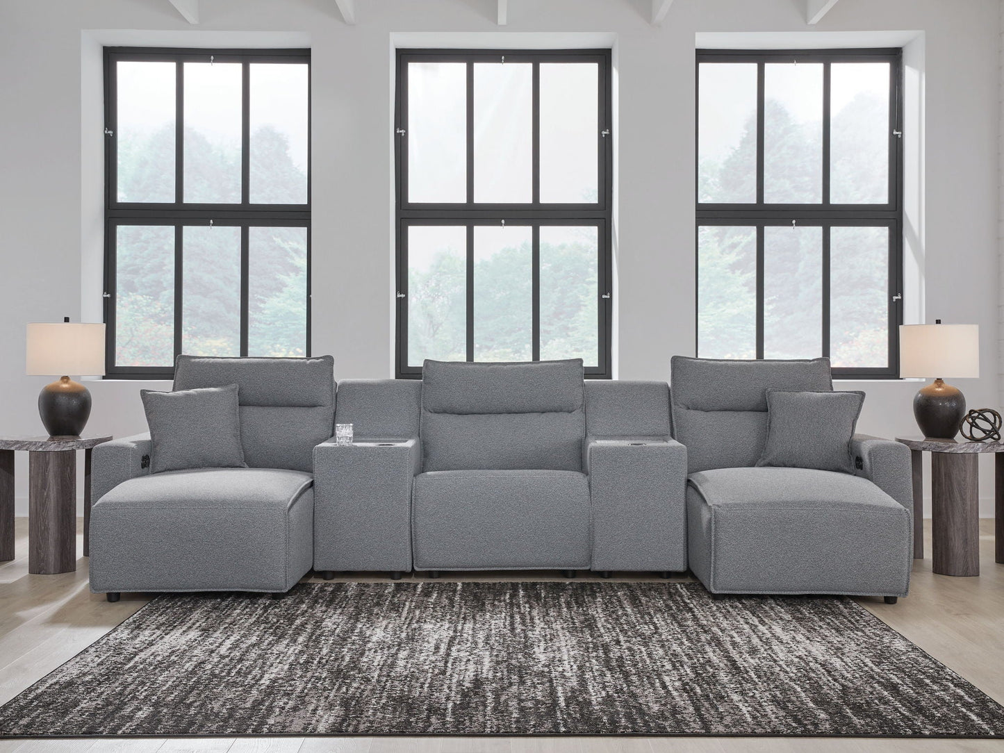 Modern Fabric Sectional