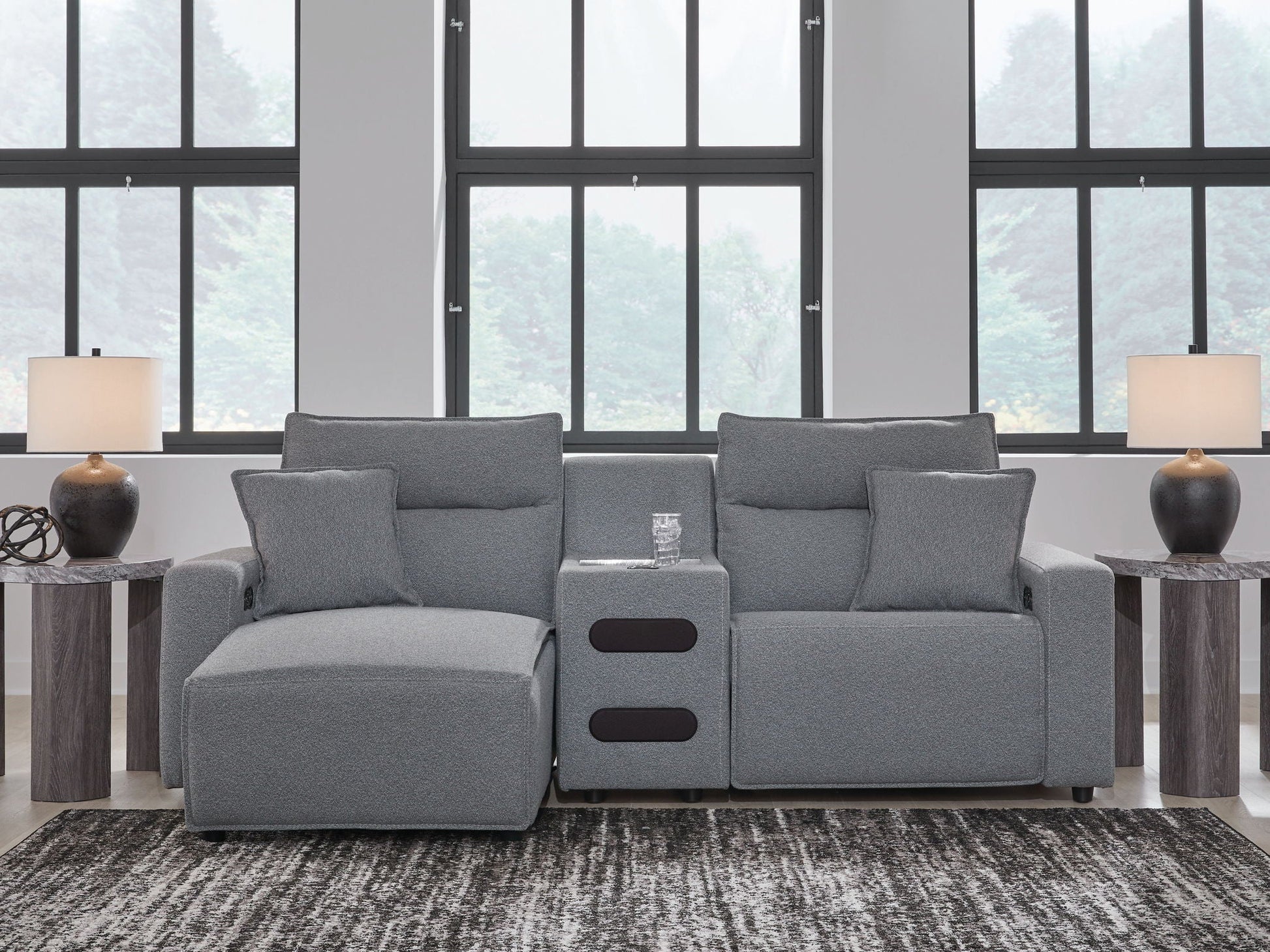 Modern Fabric Sectional