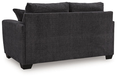 Loreo - Loveseat - Ebony
