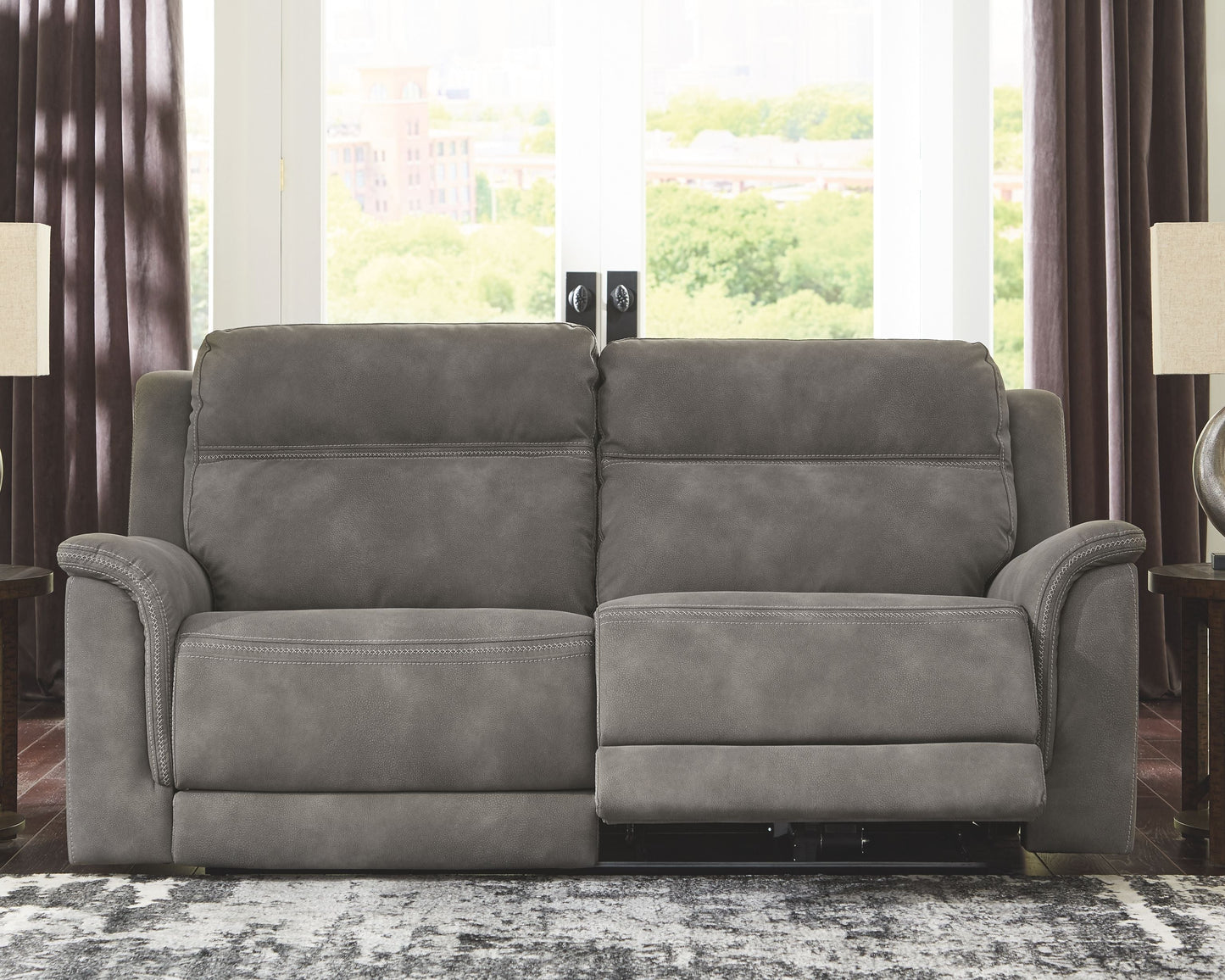 Modern Microfiber Sofa