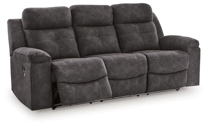 Brysonview - Reclining Sofa - Charcoal