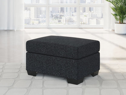 Jasmine Peaks - Ottoman - Coal