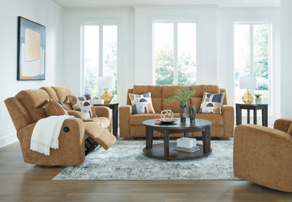 Modern Fabric Sofa - Light Brown - 3 Pc. Reclining Sofa, Reclining Loveseat With Console, Rocker Recliner