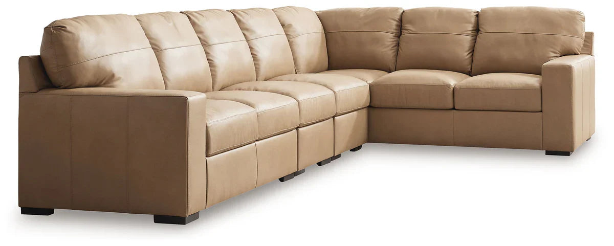 Modern Leather Sectional