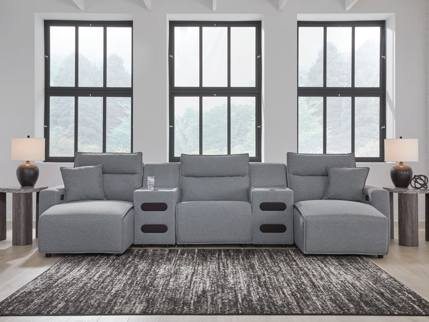 Modern Fabric Sectional