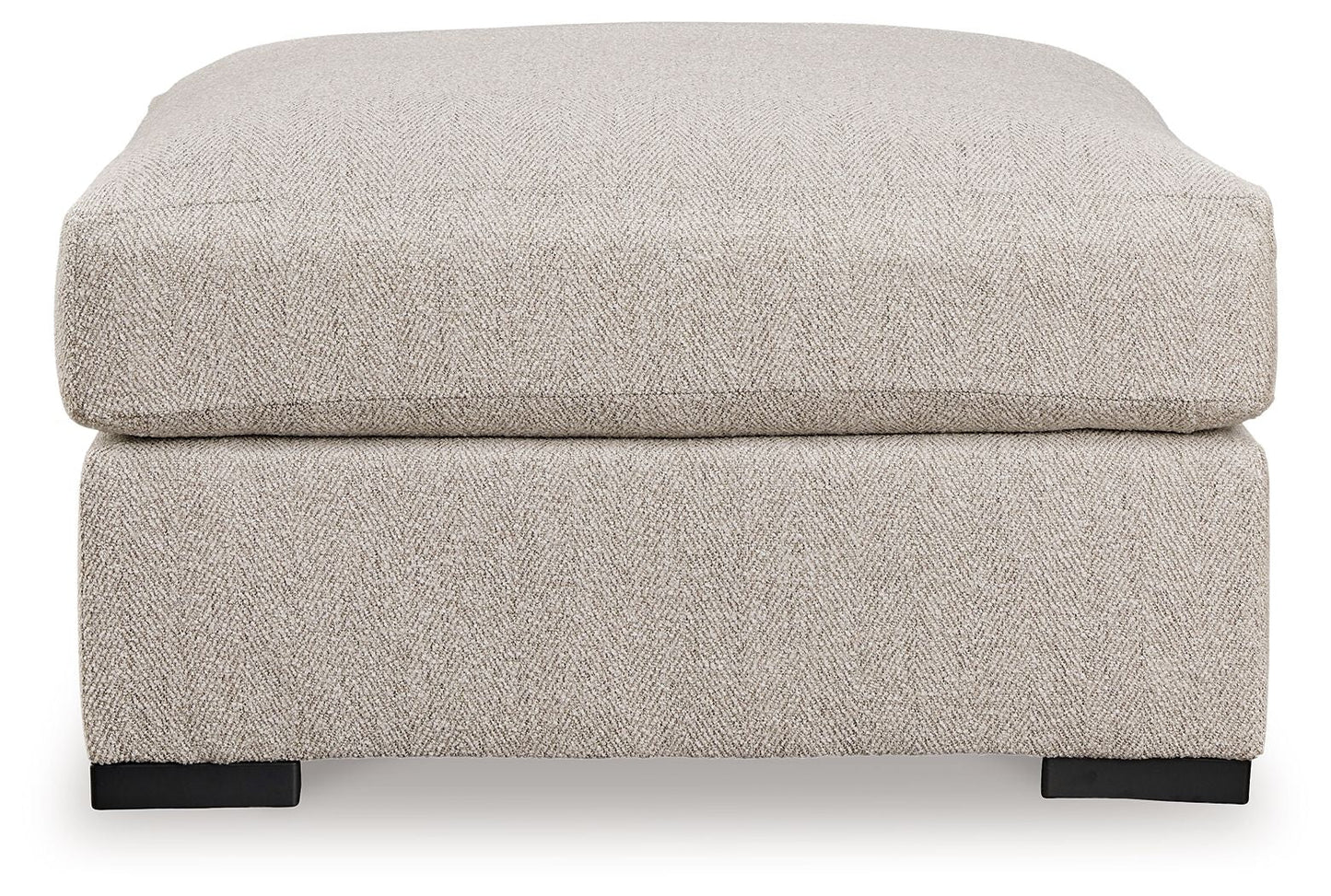 Ballyton - Oversized Accent Ottoman - Sand