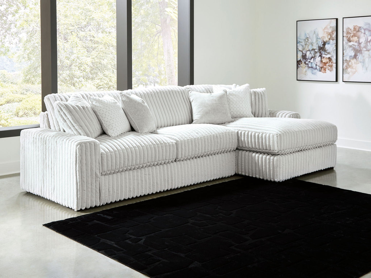 Modern Fabric Sectional