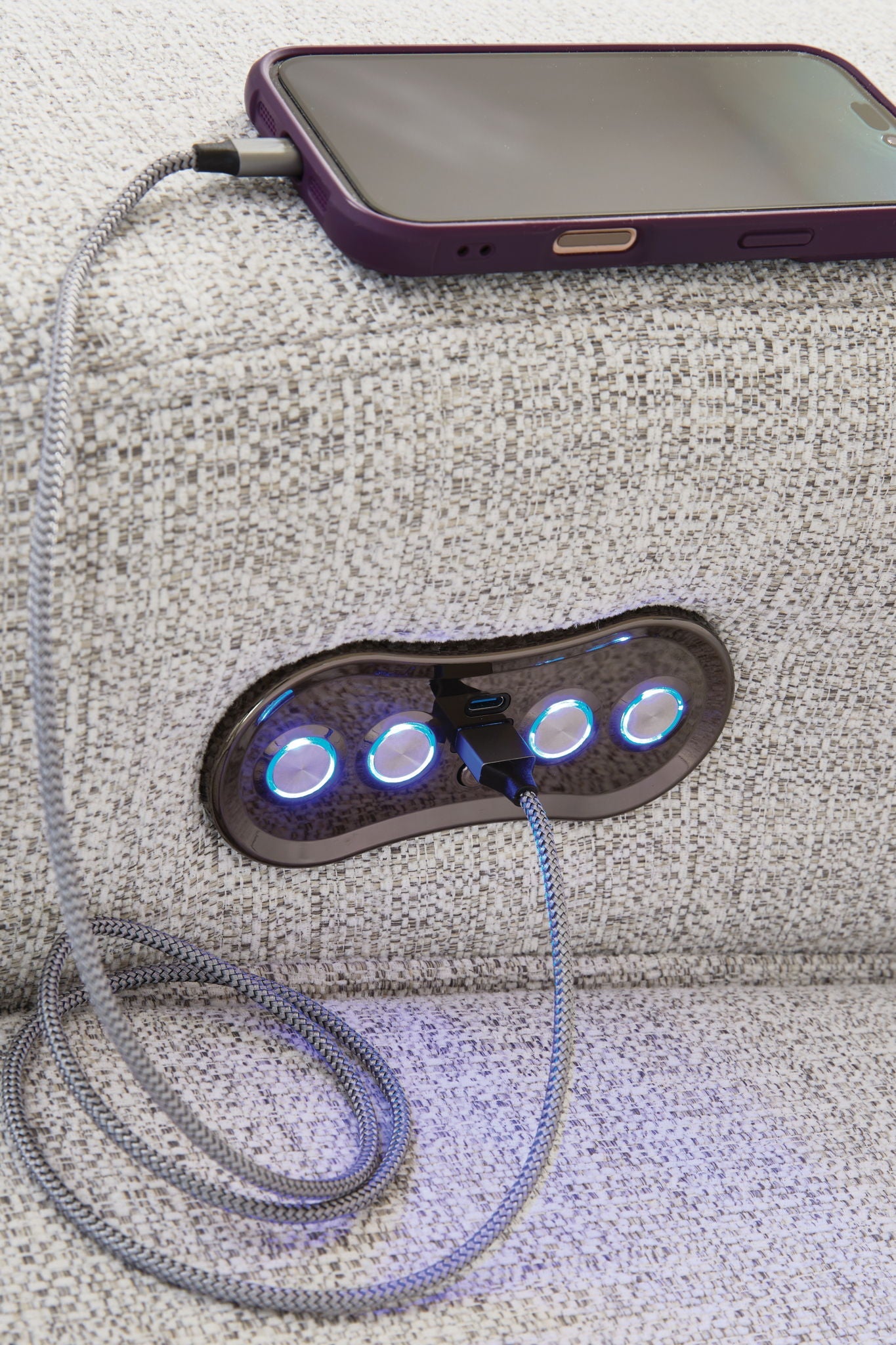 Modern Fabric Sectional