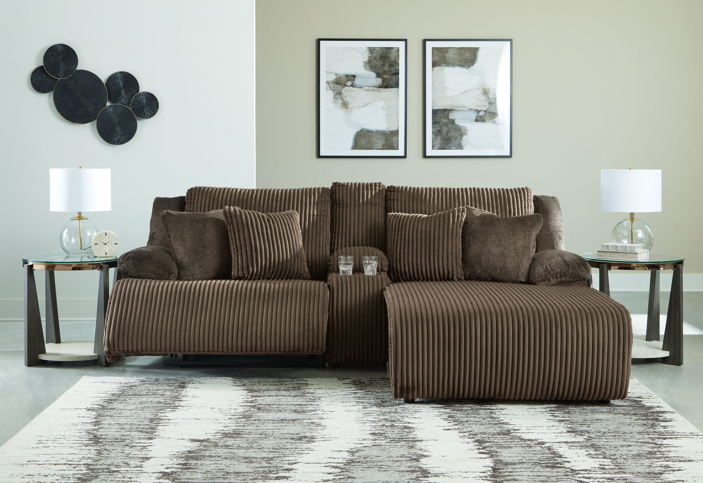 Top Tier Reclining Sectional