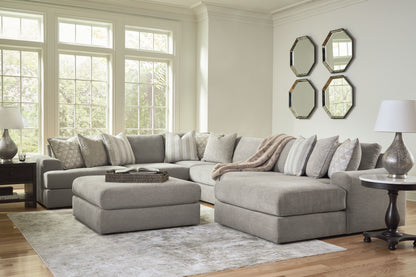 Dark Gray 5 Piece Living Room Sets - detail view