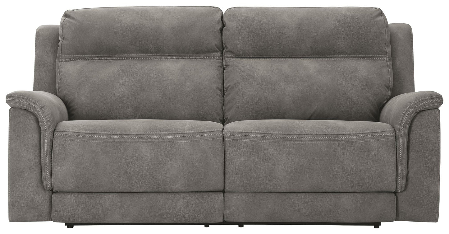 Modern Microfiber Sofa - Sand