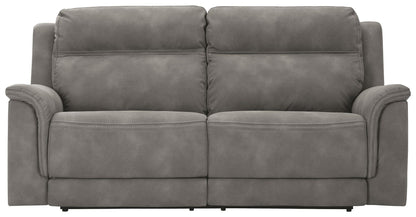 Modern Microfiber Sofa - Sand