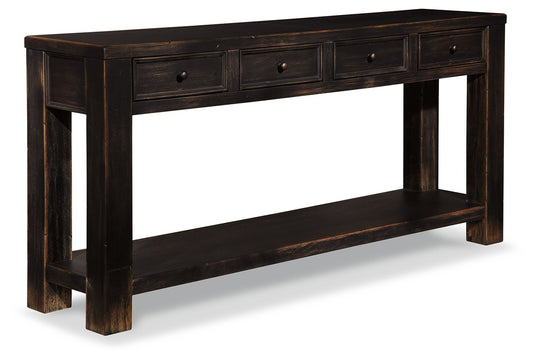 Gavelston - Sofa Table - Black