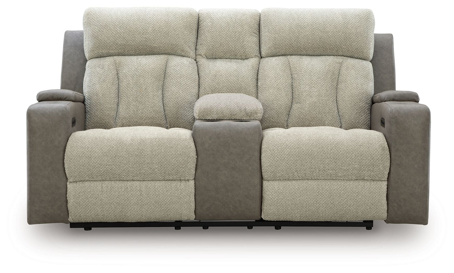 Modern Fabric Loveseat