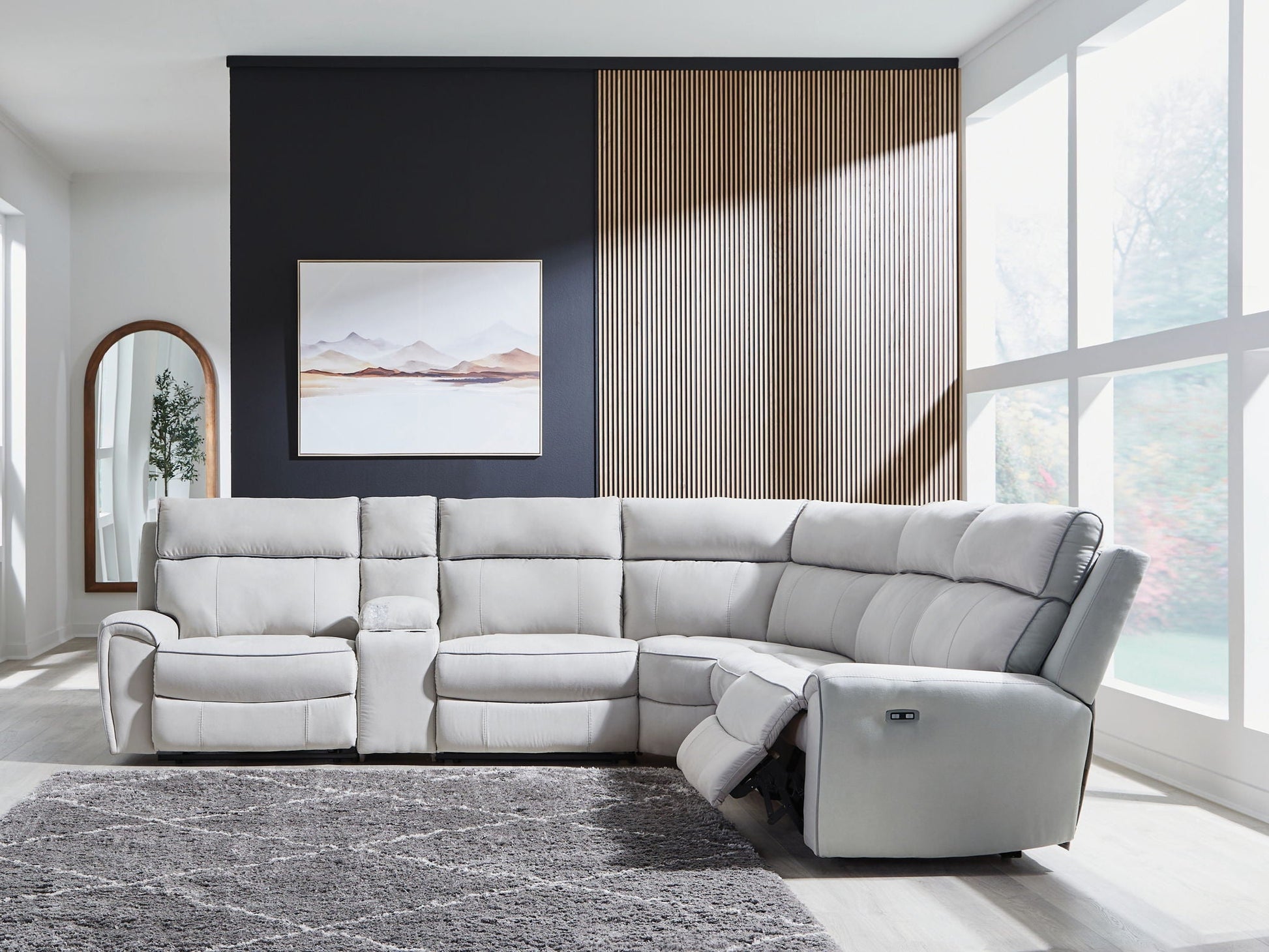 Modern Fabric Sectional