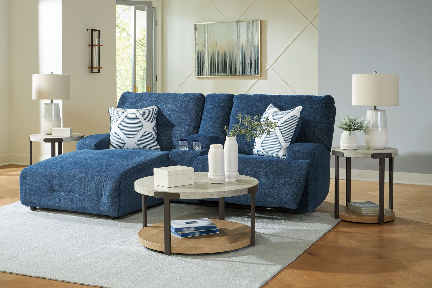Modern Fabric Sectional