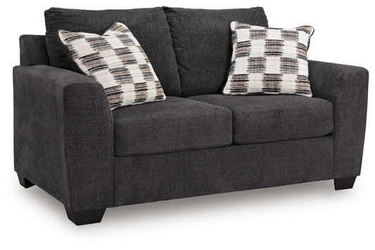 Loreo - Loveseat - Ebony