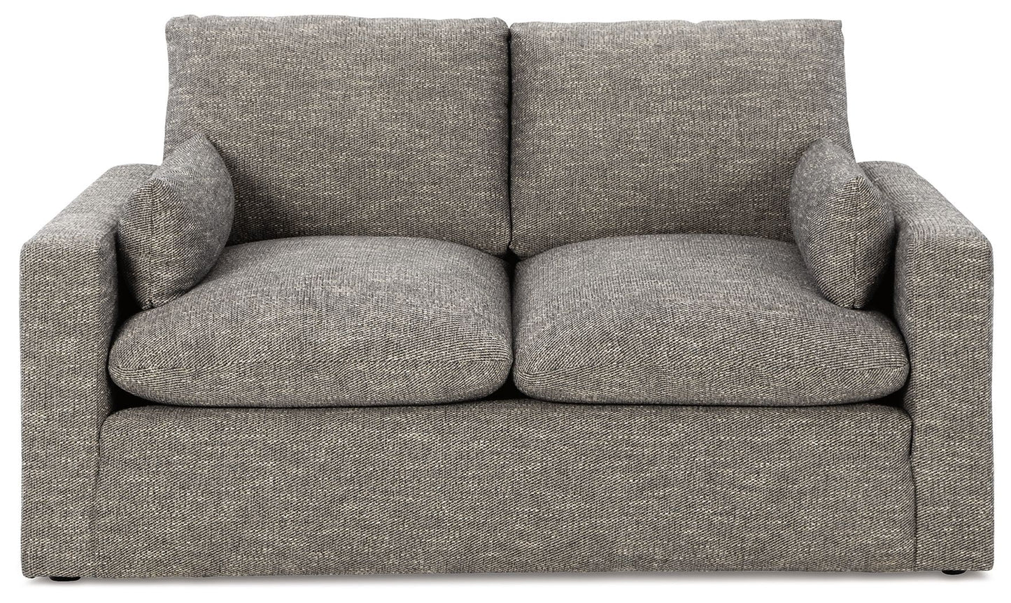 Dramatic - Loveseat - Granite