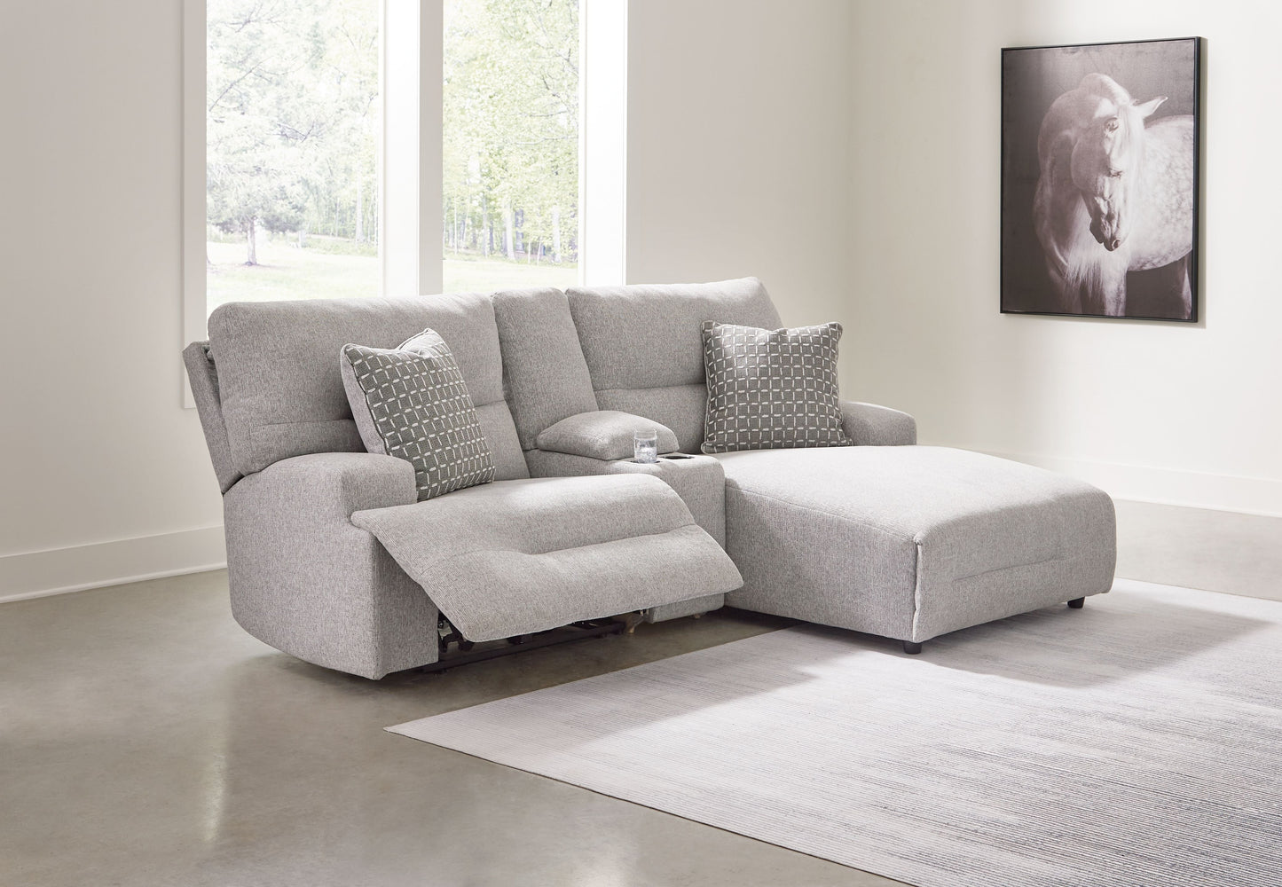 Modern Fabric Sectional