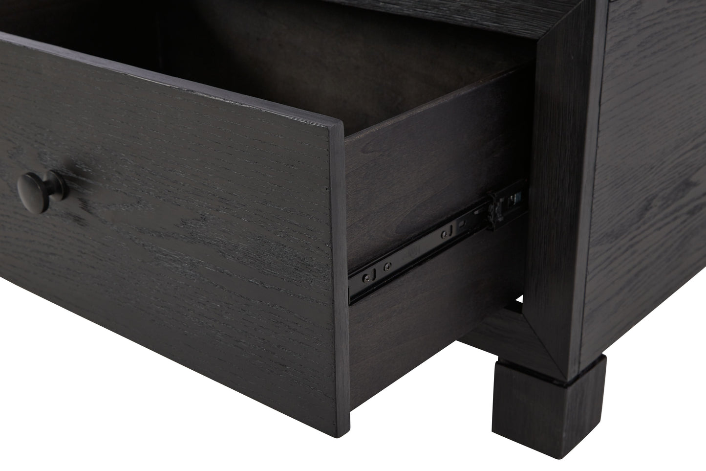 Foyland  Black - Cocktail Table With Storage
