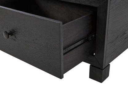 Foyland  Black - Cocktail Table With Storage
