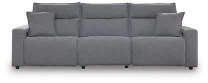 Modmax II - Reclining Sectional - Salt And Pepper