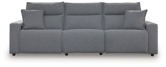 Modmax II - Reclining Sectional - Salt And Pepper