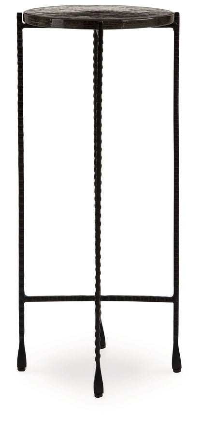 Newgoren - Accent Table - Clear / Black