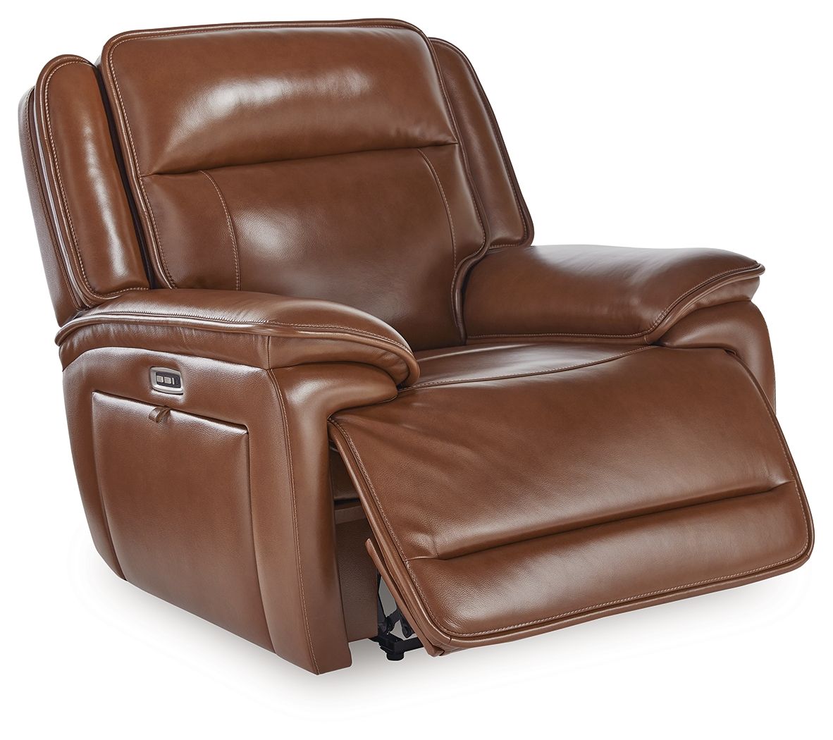 Modern Leather Match Chair