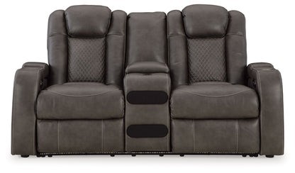 Shadow Storage Reclining Loveseat - view 5