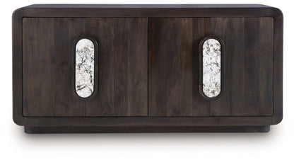 Elliston - Accent Cabinet - Espresso Brown