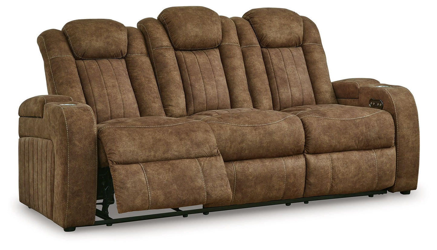 Wolfridge - Brindle - Power Reclining Sofa
